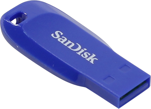 SanDisk 64GB Cruzer Blade Electric Blue – SanDisk