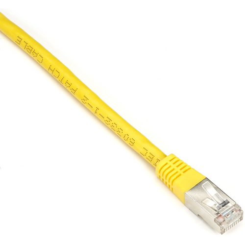 CAT6 SHLD PATCH CABLE 25' 26 AWG STRND CMR YELLOW – Black Box