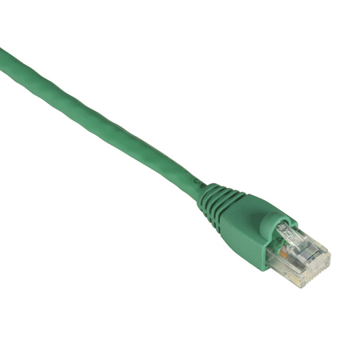 CAT6 SNAGLESS GREEN 1FT 550-MHZ PATCH CABLE – Black Box