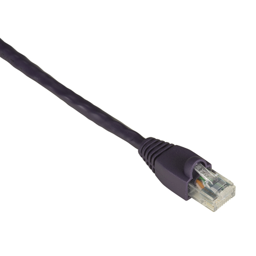 CAT6 SNAGLESS PURPLE 5FT 550-MHZ PATCH CABLE – Black Box