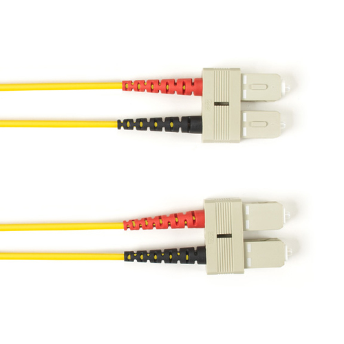 10 GIG MM FO PATCH CABLE DUPLX; LSZH; YL; SCLC – Black Box