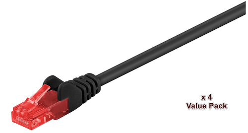 U/UTP CAT6 20M BLACK 10 PACK – MicroConnect