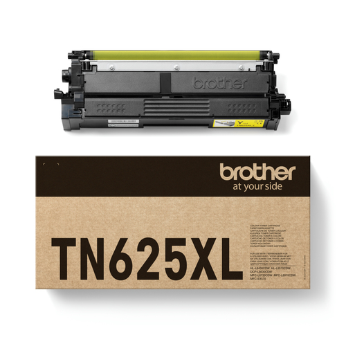 TN-625XLY High Yield Yellow Toner Cartri – Brother