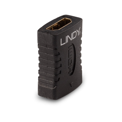 HDMI FEMALE TO FEMALE COUPLER BLACK – Lindy