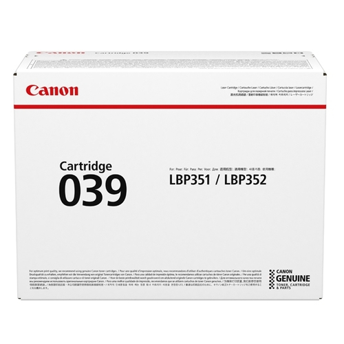 LBP CARTRIDGE CRG 039 – Canon