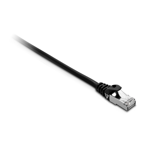 CAT7 FSTP 5M BLACK RAW PATCH CABLE RJ45 W/ METAL SHIELDED – V7