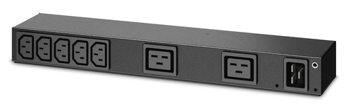 RACK PDU BASIC 0U/1U 100-240V/ 20A 220-240V/16A (7) C13 (2) C19 – APC