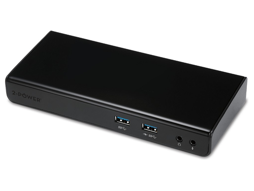 2-Power USB 3.0 Dual Display Docking Station- includes HDMI- DVI- Gigabit Ethernet- 2 x USB 3.0 and 4 x USB 2.0. This is the horizontal version- for vertical please see DOC0104A. Supplied by Hypertec. – PSA