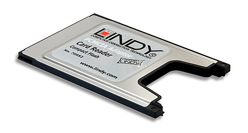 PCMCIA Compact Flash Adapter Card – Lindy
