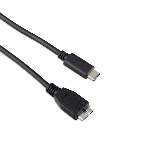 USB-C TO MICRO B 10GBPS/3A HIGH SPEED 3.1 1M CABLE BLACK – Targus