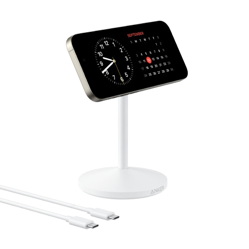 MAGGO QI2 WIRELESS CHARGER STAND WH – Anker