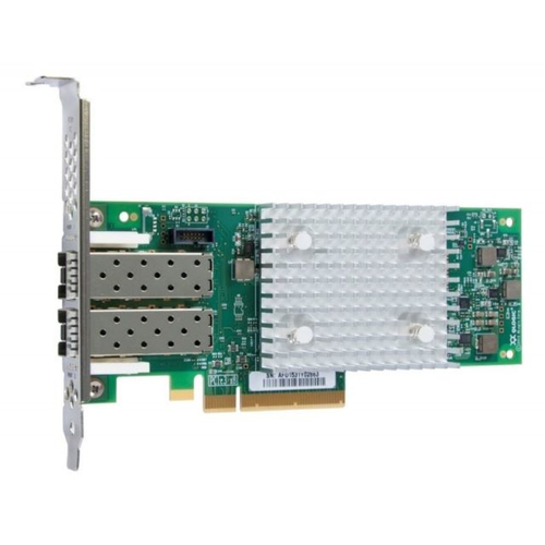 QLogic 16Gb FC Dual-Port HBA (Enhanced Gen 5) - Host bus adapter - PCIe 3.0 x8 low profile - 16Gb Fibre Channel x 2 - for ThinkSystem SR250, SR530, SR590, SR630 V2, SR645, SR650 V2, SR665, SR850 V2, ST650 V2 – Lenovo