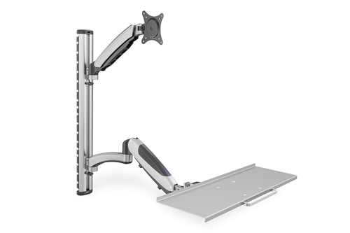 DIGITUS FLEXIBLE WALL MOUNT FOR WORKSPAC – Assmann Electronics