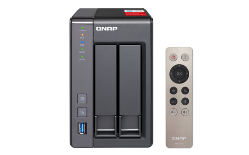 QNAP TS-251+-2G 2 Bay Desktop – Qnap