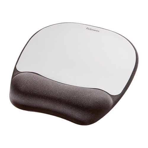 MEM FOAM MOUSEPAD WRIST SUPPSILVER – Fellowes