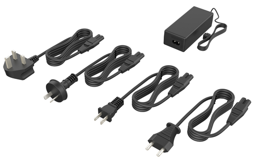 VISION spare power supply - LIFETIME WARRANTY - 24 volt / 3 amp - for CS-1600P, CS-1800P, CS-1900P - laptop-style transformer only - C7 figure-8 cables not included - DC tail length 1.8 m / 5.9 ft. transformer dimensions: 120 x 52 x 32 mm / 4.7 x 2 x 1.3 – Vision