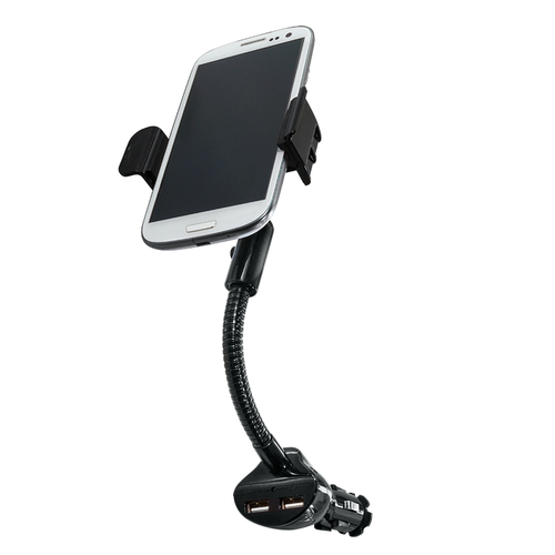 Smartphone car holder & charger, 15.5W – LogiLink