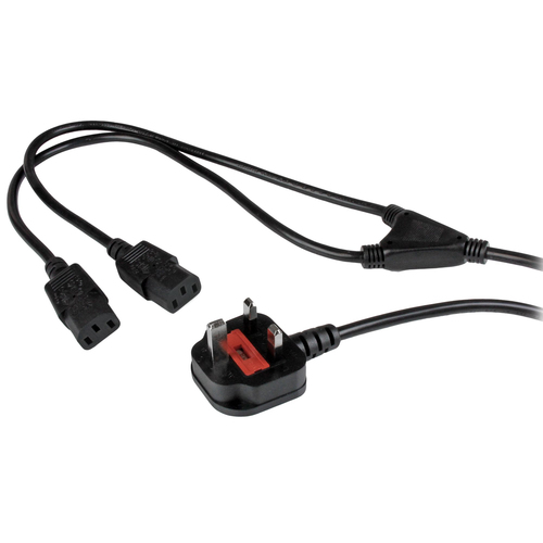 Startech.com 2m BS-1363 to 2x C13 – StarTech.com
