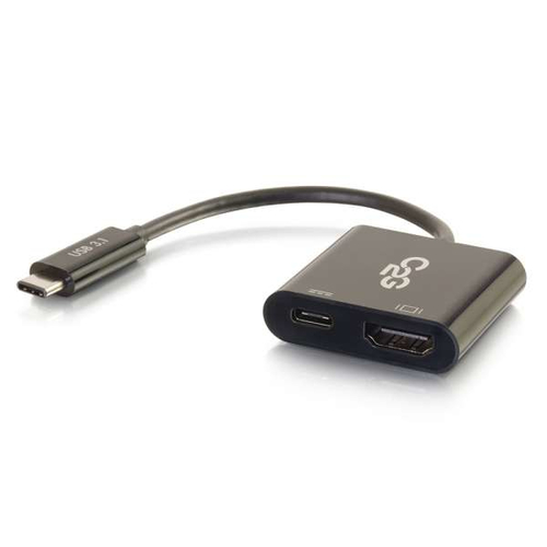 USB-C To HDMI Audio/Video Adapter Converter With Power Delivery - Black – Legrand