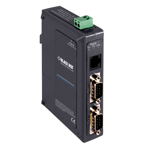 2 PORT SER SERVER RS232/422/485 – Black Box
