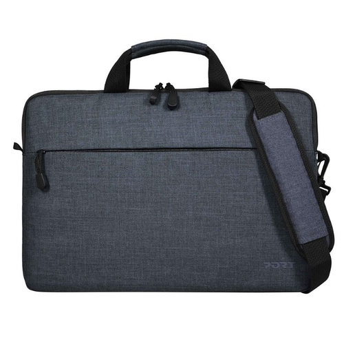 A Port product the Belize Top 13.3'' is a top loader design with padded compartment protecting you laptop. Includes removable padded shoulder and front accessories pocket. External Fabric : 600D with snow Texture- internal 210D. Supported by a Life Time W – Port