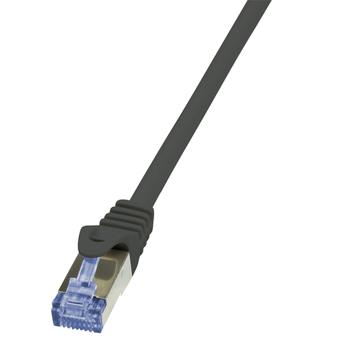 Patch Cable Cat.6A S/FTP black 20m, PrimeLine – LogiLink