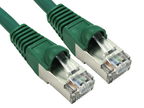 0.25M CAT6A SSTP-LSOH PATCHCAB GREEN – Cables Direct