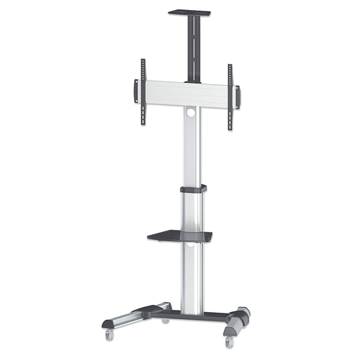 TV/MONITOR TROLLEY STAND- 37-65 VESA TO 600X400MM 50KG – INTELLINET