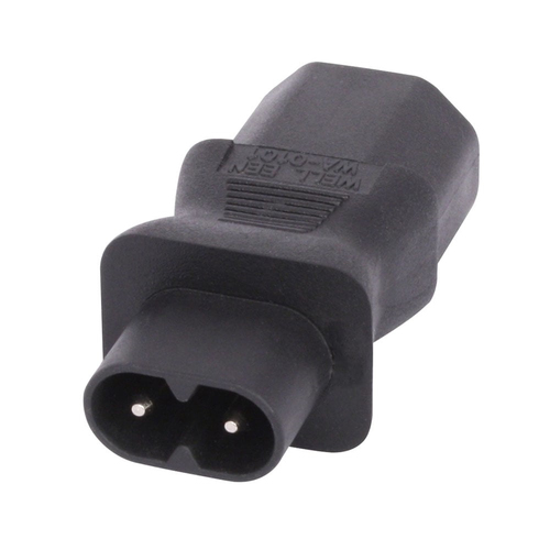 IEC C8 (FIGURE 8) TO C13 ADAPTER – Lindy