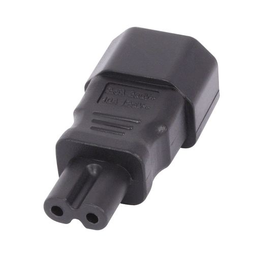 IEC C14 3 Pin Socket To IEC C7 Figure 8 Plug Adapter – Lindy