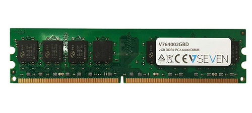 2GB DDR2 800MHZ CL6 NON ECC DIMM PC2-6400 1.8V LEG – V7