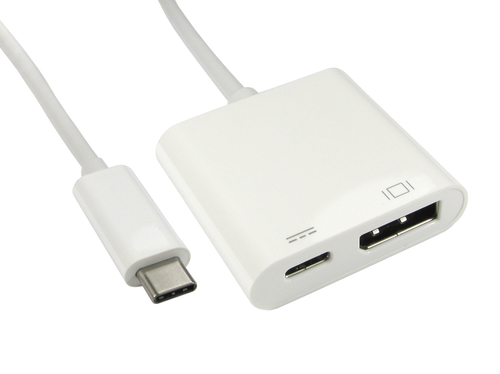 CDL 15cm Leaded USB Type-C - DP+PD – Cables Direct