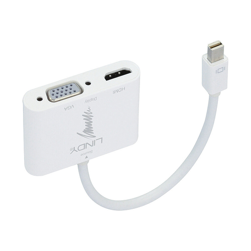 MINI-DISPLAYPORT TO 4K HDMI/VGA CONVERTER – Lindy