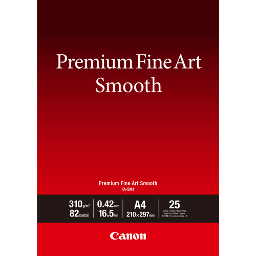 FA-SM1 A4 25 FEART SMOOTH A4 25 SHEETS – Canon