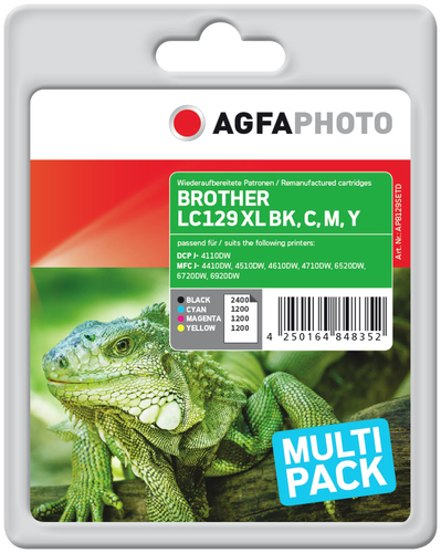 INK B/C/M/Y RPL LC129XVALBK – Agfa