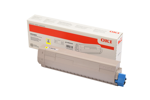 C833/843 Yellow Toner - 10k – OKI