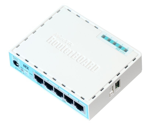 5x Gigabit Ethernet, Dual Core – MikroTik