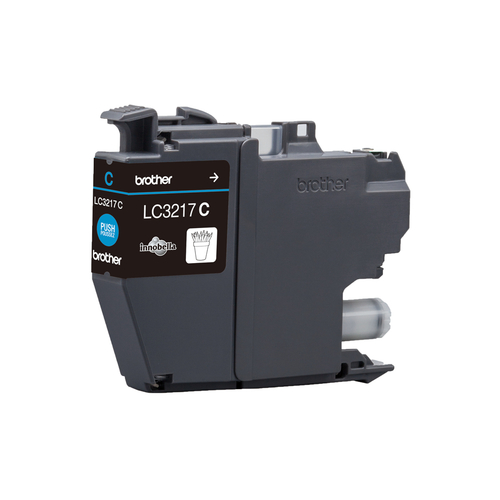 LC-3217C INK CARTRIDGE CYAN APP 550 PAGES ISO STANDARD 24711 – Brother