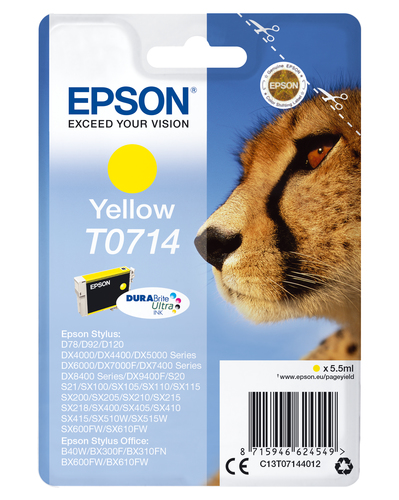 INK CARTR DURABR MULTIPK YELLOW MULTIPACK F/ DX4050/DX5000/D92 – Epson