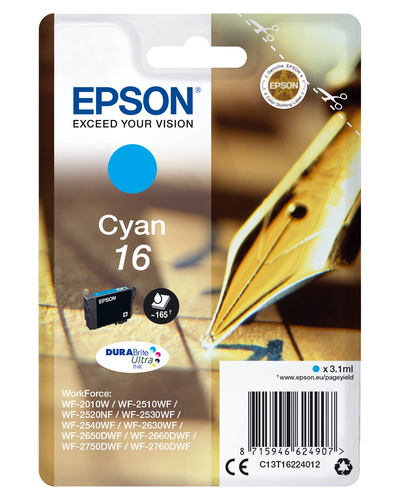 INK CARTR DURABR. ULTRA CYAN 16 – Epson