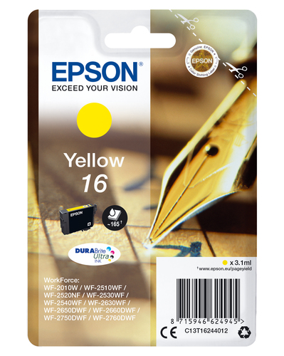 INK CARTR DURABR ULTRA YELL 16 – Epson