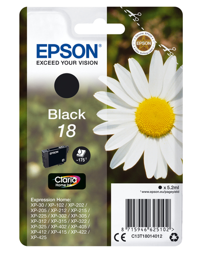HOME INK CLARIA BLACK 18 K – Epson
