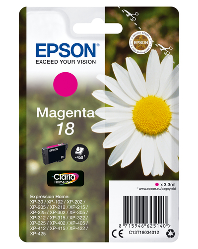 HOME INK CLARIA MAGENTA 18 K – Epson