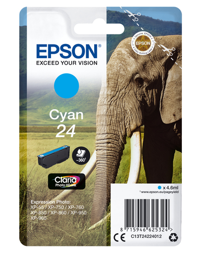 CLARIA PHOTO HD 24 CYAN F/ 24SERIES – Epson