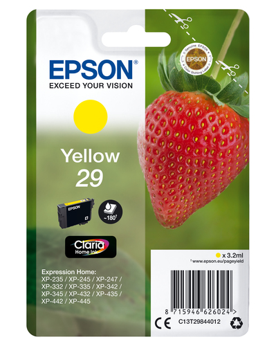 SGLPCK YELLOW 29 HOME INK YELLOW STANDARD – Epson