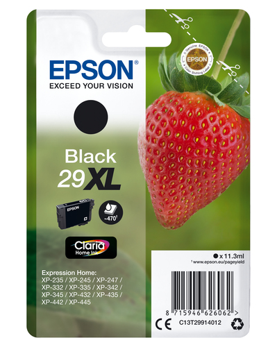 SGLPCK BLACK 29XL HOME INK BLACK STANDARD XL – Epson