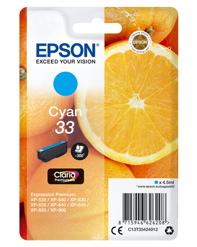 SGLPCK CYAN 33 PREM.INK PREM.K CYAN STANDARD – Epson