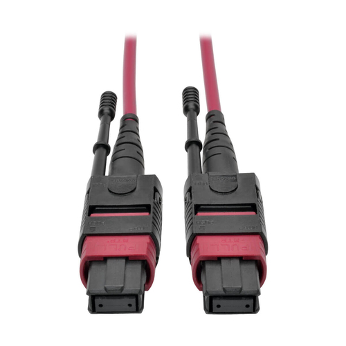 2M MTP/MPO 12 FIBER CABLE 40GBE OM4 PLENUM-RATED – Tripplite