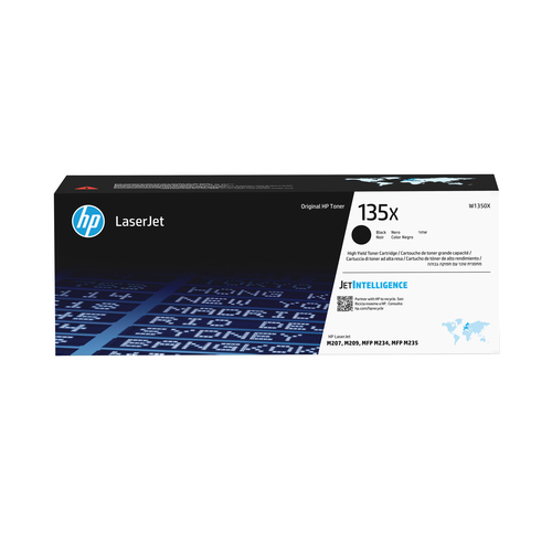 HP 135X BLACK ORIGINAL LASERJET TONER CARTRIDGE – HP Inc