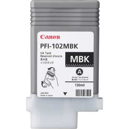 Matte Black Ink Tank 130ml (Pigment ink) – Canon